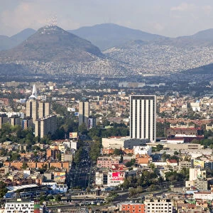 Aerial view of Mexico City, Mexico