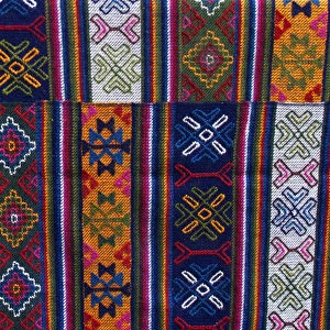 Asia, Bhutan, Bumthang. Bhutanese Textile