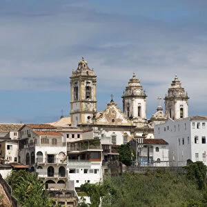 Brazil, state of Bahia. Salvador, the oldest city in Brazil. Pelourinho (Old City)