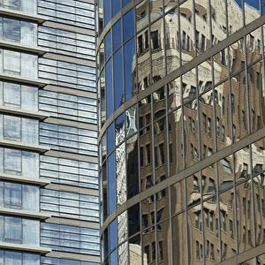 Building reflection, Vancouver, British Columbia