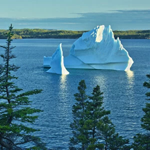 Canada, Newfoundland, Eastport. Iceberg in Bonavista Bay