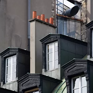 Dormer windows, Paris, France