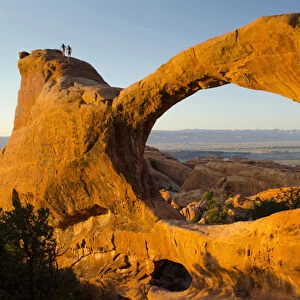Double O Arch, Arches National Park, Utah, US