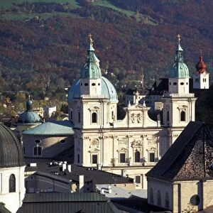 Europe, Austria, Salzburg. Dom (Cathedral), Franziskanerkirche