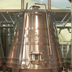 Fermentation tanks specially designed with conical shape to increase extraction of