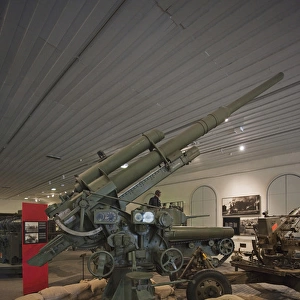 Finland, Helsinki, Suomenlinna-Sveaborg Fortress, Manege Military Museum, Finnish
