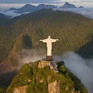 The giant Art Deco statue of Jesus, known as Cristo Redentor (Christ the Redeemer)