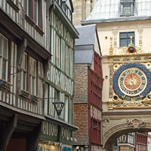 Gros Horloge, Rouen, Normandy, France