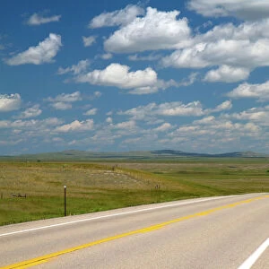 Highway 85 north of Spearfish, South Dakota, USA