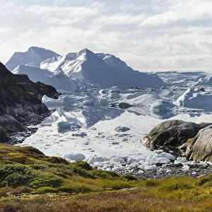 Ilulissat Icefjord also called kangia or Ilulissat Kangerlua