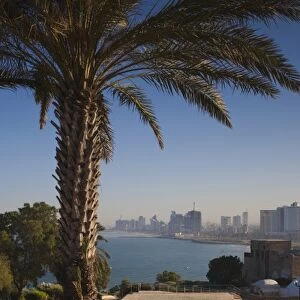 Israel, Tel Aviv, beachfront from Jaffa, morning