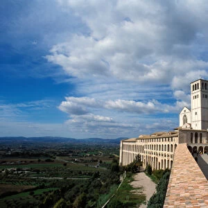 Italy, Umbria, Assisi. Basilica di San Francesco
