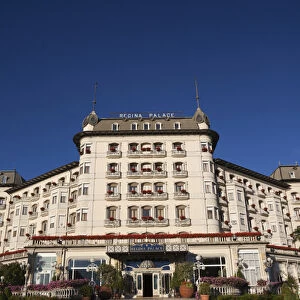 ITALY, Verbano-Cusio-Ossola Province, Stresa. Hotel Regina Palace, morning