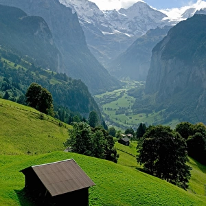 Lauterbrunnental, Bernese Oberland, Switzerland