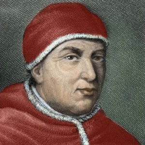 Leo X (1475-1521). Florentine Pope (1513-21), named Giovanni de Medici