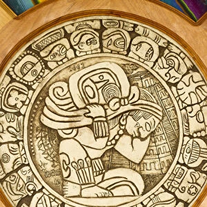 Mayan woodcarving, Belize