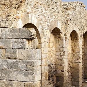 Memmian baths, Roman ruins of Bulla Regia, Tunisia, North Africa