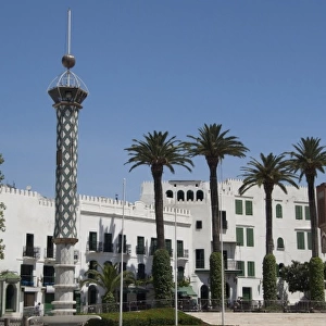 Morocco, Tetouan. Primo Square, Place de Hassan II & Royal Palace