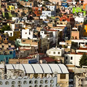 North America; Mexico; Ganajuanto; City view Panorama