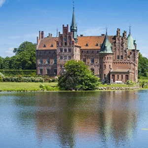 Pond before the Castle Egeskov, Denmark
