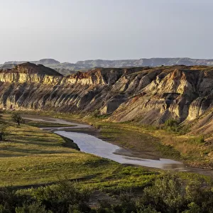 Red Cliffs above the Little Missouri River in the Little Missouri National Grasslands