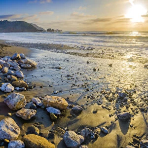 Rockaway Beach Sunset, Pacifica, California, USA