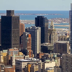 Skyscrapers, Boston, Massachusetts, Usa