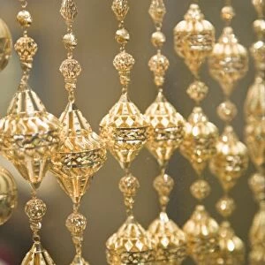 United Arab Emirates, Dubai, Deira. Deira Gold Souk / Market / Gold Jewelry