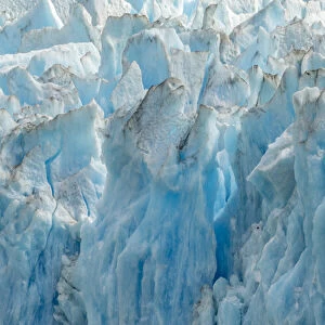 USA, Alaska, Endicott Arm. Close-up of Dawes Glacier front