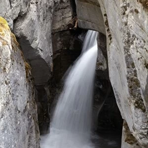 Waterfall, Maligne Canyon, Jasper National Park, Alberta, Canada
