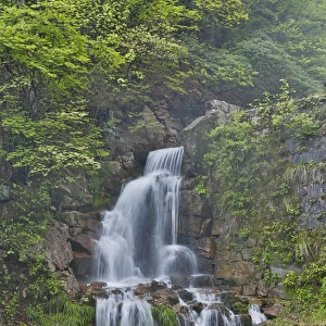 Waterfall in the Yellow Mountains a UNESCO World Heritage Site