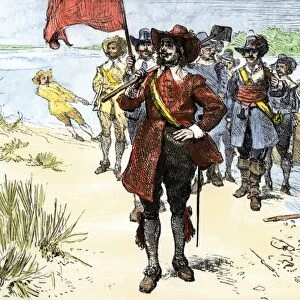 Arrival of Governor Carteret in New Jersey, 1665