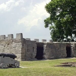 Fort Frederica on St Simons Island, Georgia