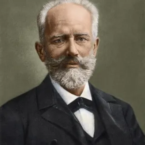 Tchaikovsky Photogravure Print Tchaikovsky Photogravure Print
