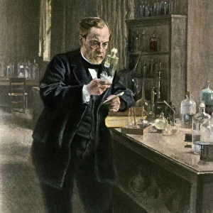 Scientists Metal Print Collection: Louis Pasteur