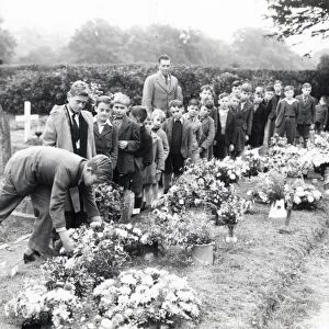 First anniversary of Petworth School Bombing - September 1943