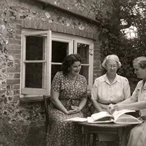 Three women from Sutton Womens Institute