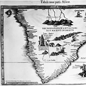 AFRICA: MAP, 15th CENTURY. Tabula Nova Partis Africae