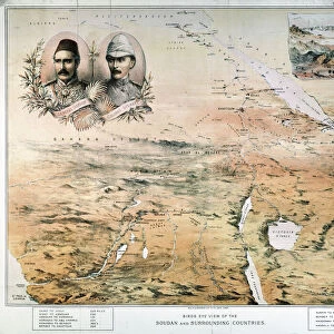 Sudan Greetings Card Collection: Maps