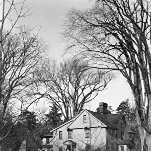 ALCOTT: ORCHARD HOUSE, 1941. The family home of Little Women author Louisa May