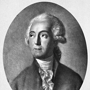 ANTOINE LAURENT LAVOISIER (1743-1794). French chemist. After Jacques Louis David