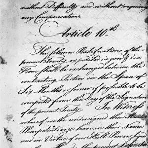 Article ten of the Treaty of Alliance between France and the United States, concluded in Paris, 6 February 1778