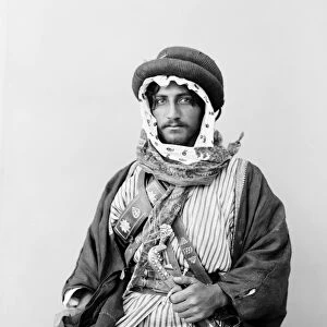 BEDOUIN, c1910. Portrait of a bedouin, c1910