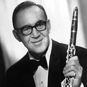 BENNY GOODMAN (1909-1986). American clarinetist. Photograph, 20th century