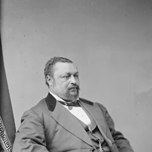 BLANCHE KELSO BRUCE (1841-1898). United States Senator. Photographed between 1865-80