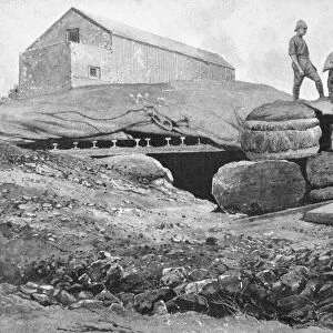 BOER WAR: SHELTER, 1900. Colonel Sir Robert Stephenson Smyth Baden-Powells shelter at Mafeking