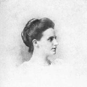 CAROLINE BALESTIER. Rudyard Kiplings wife, pictured here in 1892, before their
