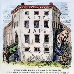 Print of Boss Tweed Cartoon, c1875 Print of Boss Tweed Cartoon, c1875