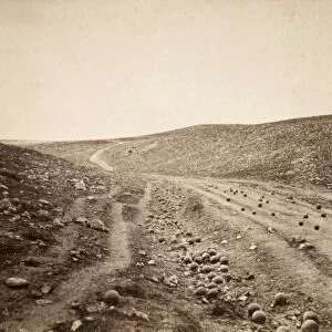 CRIMEAN WAR: VALLEY OF DEATH. The Valley of the Shadow of Death