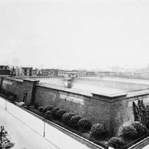 CROTON RESERVOIR, 1898. The Croton Reservoir on Murray Hill between 40th and 42nd